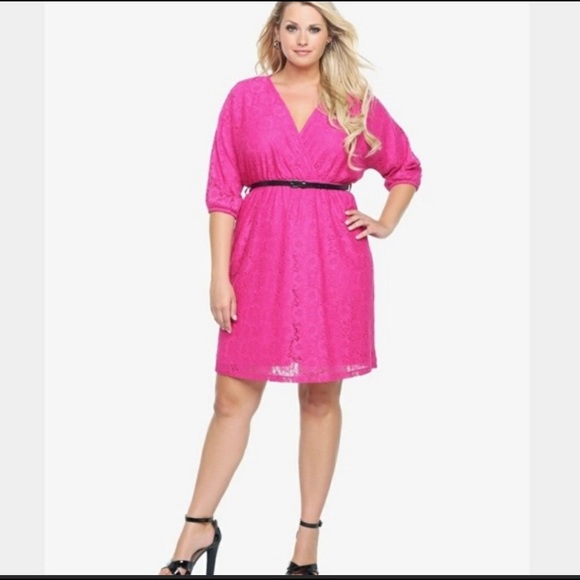 torrid Dresses & Skirts - Pink Lace Dress